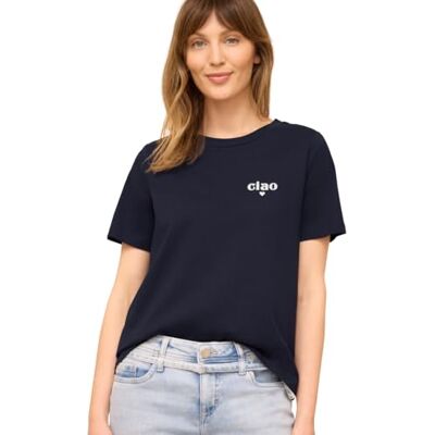 Street One Studio Basic T-Shirt mit Detailprint Midnight Muse 42 Street One Studio Basic T-Shirt mit Detailprint Midnight Muse 42