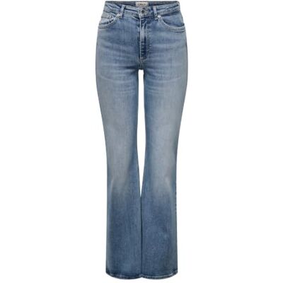 ONLY Female Flared fit Jeans ONLJUICY Hohe Taille Ausgestellt Jeans ONLY Female Flared fit Jeans ONLJUICY Hohe Taille Ausgestellt Jeans