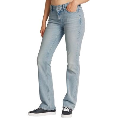 Tommy Jeans Damen Jeans Hose Maddie Bootcut Mid Rise, Blau (Denim Ultra Light), 30W/32L Tommy Jeans Damen Jeans Hose Maddie Bootcut Mid Rise, Blau (Denim Ultra Light), 30W/32L