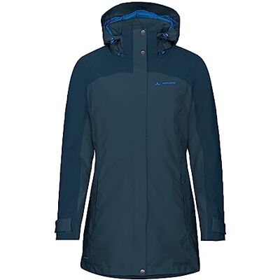 VAUDE Skomer II Winterparka Damen – Winterjacke Damen wasserdicht, winddicht & atmungsaktiv, wattierte Outdoorjacke Damen mit PrimaLoft Isolierung & Eco Finish – in Blau, Größe: 46 VAUDE Skomer II Winterparka Damen – Winterjacke Damen wasserdicht, winddicht & atmungsaktiv, wattierte Outdoorjacke Damen mit PrimaLoft Isolierung & Eco Finish – in Blau, Größe: 46