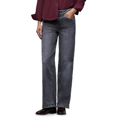 Street One Wide Leg Jeans Steel Grey Washed 34 Street One Wide Leg Jeans Steel Grey Washed 34
