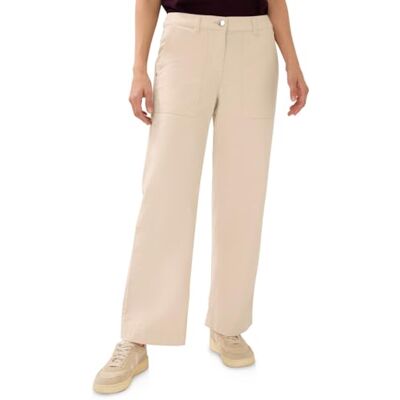 Cecil Wide Leg Cordhose Oat Milk beige 29 Cecil Wide Leg Cordhose Oat Milk beige 29