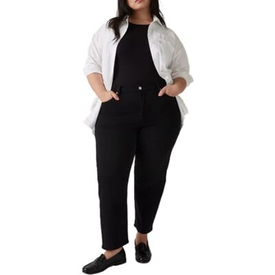 Levi's Damen Plus Size 501® Crop Jeans, Black Sprout, 22 Levi's Damen Plus Size 501® Crop Jeans, Black Sprout, 22