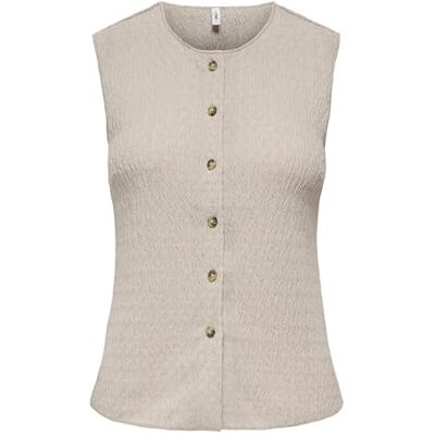 ONLY Onlilse Life S/L Structure Vest JRS Noos ONLY Onlilse Life S/L Structure Vest JRS Noos