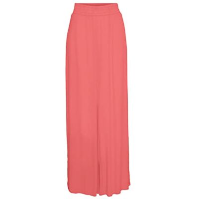 VERO MODA Damen Vmmenny Hw Wide Pants WVN Hose, Georgia Peach, XS EU VERO MODA Damen Vmmenny Hw Wide Pants WVN Hose, Georgia Peach, XS EU