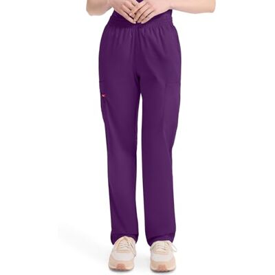 Dickies Damen-Skrubs-Hose mit elastischer Taille Violett Mittel Dickies Damen-Skrubs-Hose mit elastischer Taille Violett Mittel