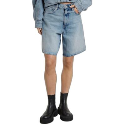 G-STAR RAW Damen Barrel Loose Shorts, Blau (Sun Faded fogbow D24370-D436-G671), 30 G-STAR RAW Damen Barrel Loose Shorts, Blau (Sun Faded fogbow D24370-D436-G671), 30