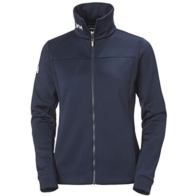Hansen Damen W Crew Fleecejacke, Marineblau, M Hansen Damen W Crew Fleecejacke, Marineblau, M