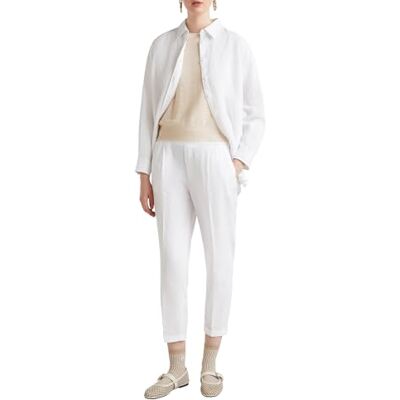 United Damenpullover mit Weste, beige, L United Damenpullover mit Weste, beige, L