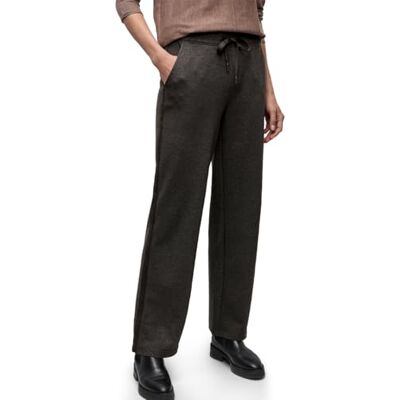 Street One Straight Leg Hose mit Tape deep Roast Brown 40 Street One Straight Leg Hose mit Tape deep Roast Brown 40