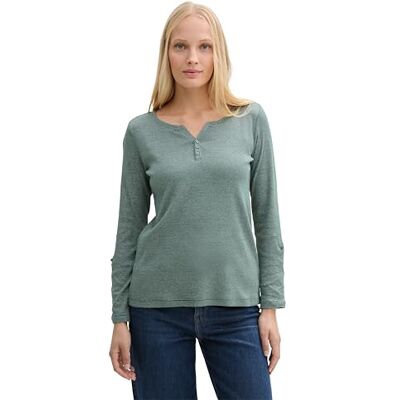 TOM TAILOR Damen 1024036 Alexa Skinny Jeans, 37444 Off White Green Small Stripe, M EU TOM TAILOR Damen 1024036 Alexa Skinny Jeans, 37444 Off White Green Small Stripe, M EU
