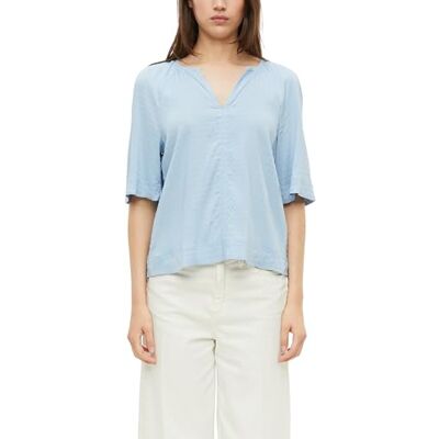 s.Oliver Gecrêpte Bluse aus Viskosemix s.Oliver Gecrêpte Bluse aus Viskosemix