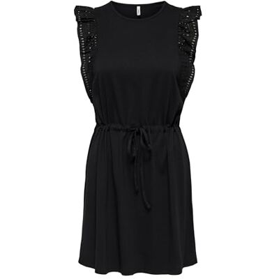 ONLY Onlsharon S/L Frill O-Neck Dress JRS ONLY Onlsharon S/L Frill O-Neck Dress JRS