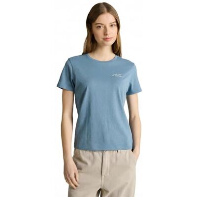 TOM TAILOR Denim T-Shirt mit Schriftzug TOM TAILOR Denim T-Shirt mit Schriftzug