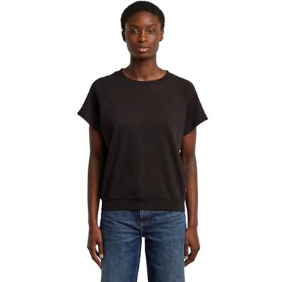 G-STAR Damen Raglan Top, Schwarz (dk Black D24512-D976-6484), L G-STAR Damen Raglan Top, Schwarz (dk Black D24512-D976-6484), L