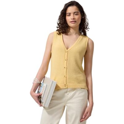 Street One Studio Weste mit V-Neck in Strick-Optik Street One Studio Weste mit V-Neck in Strick-Optik