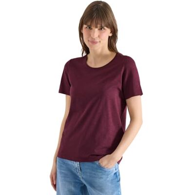 Cecil Basic T-Shirt mit Rundhals in Unifarbe Cecil Basic T-Shirt mit Rundhals in Unifarbe