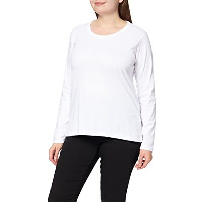 berydale Basic Langarmshirt Damen Baumwolle I 3er Set I Longsleeve Damen, T Shirt Langarm Damen, Longshirt Damen, Langarmshirts Damen, Tshirt Damen Langarm, Unterziehshirt Damen Weiß 2XL berydale Basic Langarmshirt Damen Baumwolle I 3er Set I Longsleeve Damen, T Shirt Langarm Damen, Longshirt Damen, Langarmshirts Damen, Tshirt Damen Langarm, Unterziehshirt Damen Weiß 2XL