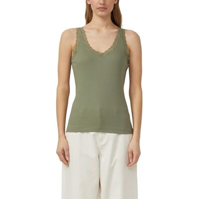 s.Oliver Geripptes Tanktop mit Spitze s.Oliver Geripptes Tanktop mit Spitze