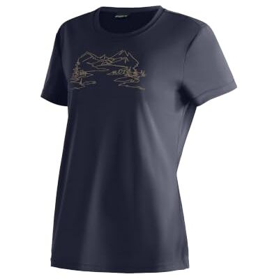 MAIER SPORTS Wilma Print - Damen Kurzarm Regular Fit T-Shirt MAIER SPORTS Wilma Print - Damen Kurzarm Regular Fit T-Shirt