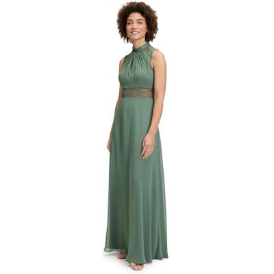 Vera Mont Damen Abendkleid rückenfrei Light Aventurine,34 Vera Mont Damen Abendkleid rückenfrei Light Aventurine,34