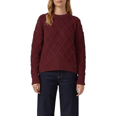 s.Oliver Pullover im Relaxed Fit mit Zopfmuster s.Oliver Pullover im Relaxed Fit mit Zopfmuster