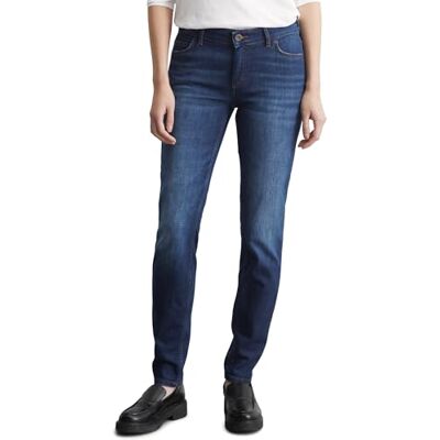 Marc O' Polo Marc OߴPolo Damen Jeanshose mit Stretch-Anteil Slim Fit, Blau (Commercial Dark Blue Wash), W33/L32 Marc O' Polo Marc OߴPolo Damen Jeanshose mit Stretch-Anteil Slim Fit, Blau (Commercial Dark Blue Wash), W33/L32