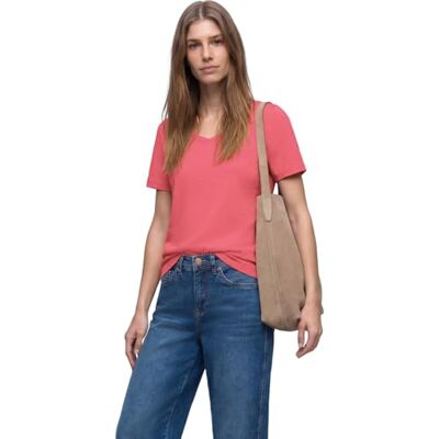 Street One Basic T-Shirt aus Jersey Street One Basic T-Shirt aus Jersey