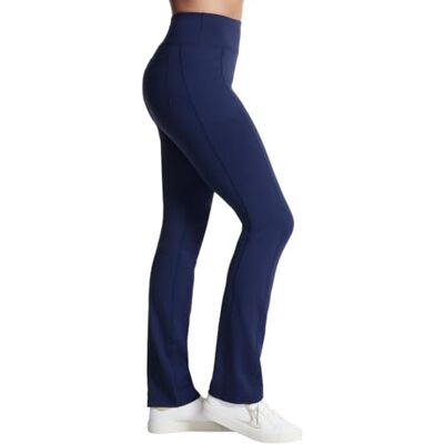 Skechers Damen Go Walk High Waisted Pant Joy – 4-Way Stretch, Moisture-Wicking, Layered Waistband Leggings, Marineblau, Large Zierlich Skechers Damen Go Walk High Waisted Pant Joy – 4-Way Stretch, Moisture-Wicking, Layered Waistband Leggings, Marineblau, Large Zierlich