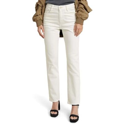 G-STAR RAW Damen Viktoria High Straight Jeans, Grau (lt Chalk gd D23959-D552-G377), 29W / 30L G-STAR RAW Damen Viktoria High Straight Jeans, Grau (lt Chalk gd D23959-D552-G377), 29W / 30L
