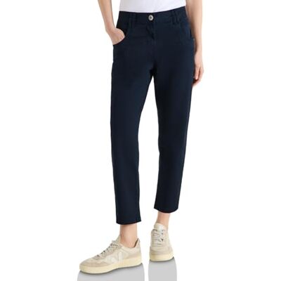 Cecil Mid Waist Slim Leg Hose im Casual Fit universal Blue 28 Cecil Mid Waist Slim Leg Hose im Casual Fit universal Blue 28
