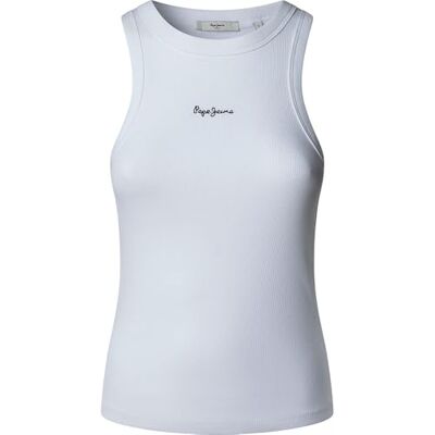 Pepe Jeans Damen Marian T-Shirt, Weiß (Weiß), Größe L, Weiß (Weiß), L Pepe Jeans Damen Marian T-Shirt, Weiß (Weiß), Größe L, Weiß (Weiß), L
