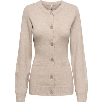 ONLY Onlkatia Ls Fitted Oneck Cardigan Cc KNT ONLY Onlkatia Ls Fitted Oneck Cardigan Cc KNT