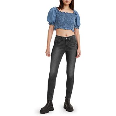 Levi's Damen 311 Shaping Skinny Jeans, Bloom Black , 28W / 30L Levi's Damen 311 Shaping Skinny Jeans, Bloom Black , 28W / 30L