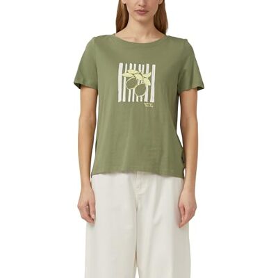 s.Oliver Baumwoll-T-Shirt mit Frontprint und Pailletten s.Oliver Baumwoll-T-Shirt mit Frontprint und Pailletten