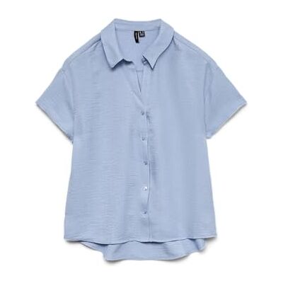 VERO MODA Vmmelaney Queeny Ss Shirt WVN Ga Noos VERO MODA Vmmelaney Queeny Ss Shirt WVN Ga Noos