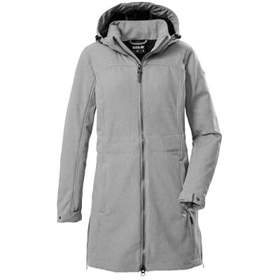 G.I.G.A. DX Damen Softshellparka/Parka mit abzippbarer Kapuze GW 34 WMN SFTSHLL PRK, hellgrau, 40, 43541-000 G.I.G.A. DX Damen Softshellparka/Parka mit abzippbarer Kapuze GW 34 WMN SFTSHLL PRK, hellgrau, 40, 43541-000