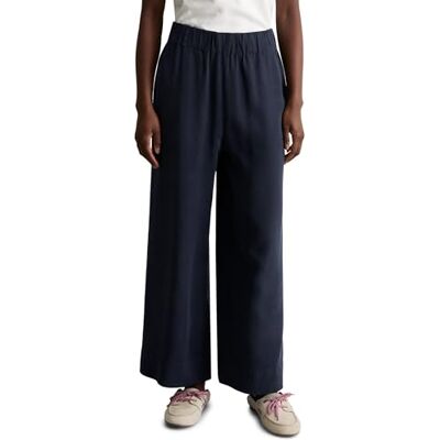 Marc O' Polo Marc OߴPolo Denim Damen Stoffhose mit elastischem Bund bequem, Blau (Blue Depths), XXS Marc O' Polo Marc OߴPolo Denim Damen Stoffhose mit elastischem Bund bequem, Blau (Blue Depths), XXS