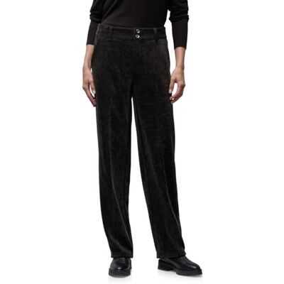 Street One Straight Leg Cordhose Darkest Brown 44 Street One Straight Leg Cordhose Darkest Brown 44