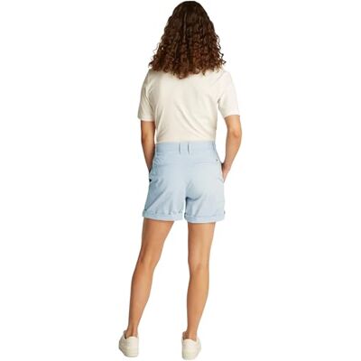 Tommy Hilfiger Damen Chino Shorts Kurz, Blau (Breezy Blue), 34 Tommy Hilfiger Damen Chino Shorts Kurz, Blau (Breezy Blue), 34