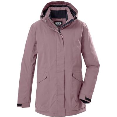 Killtec Damen Funktionjacke/Outdoorjacke wasserdicht mit abzippbarer Kapuze Damen Jacke, malve, 36, 43285-000 Killtec Damen Funktionjacke/Outdoorjacke wasserdicht mit abzippbarer Kapuze Damen Jacke, malve, 36, 43285-000