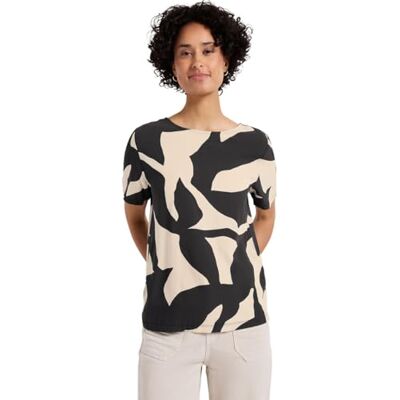 Street One Print-Shirt mit Bänderdetail Street One Print-Shirt mit Bänderdetail