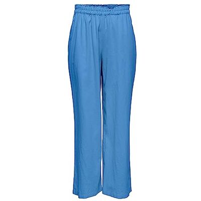 ONLY Damen ONLTOKYO HW Linen Blend ST Pant PNT NOOS Leinenhose, Provence,L / 32L ONLY Damen ONLTOKYO HW Linen Blend ST Pant PNT NOOS Leinenhose, Provence,L / 32L