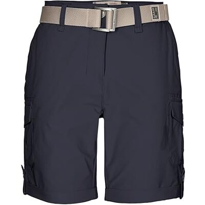 G.I.G.A. DX Damen Shorts/Kurze Hose mit Gürtel GS 6 WMN SHRTS, dunkelnavy, 38, 43948-000 G.I.G.A. DX Damen Shorts/Kurze Hose mit Gürtel GS 6 WMN SHRTS, dunkelnavy, 38, 43948-000