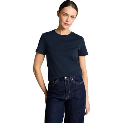 TOM TAILOR Basic T-Shirt mit Rundhalsausschnitt TOM TAILOR Basic T-Shirt mit Rundhalsausschnitt