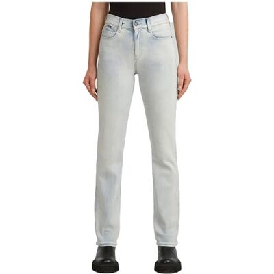 G-STAR Damen Strace Straight Jeans, Blau (Sun Faded Bluejay D23951-C051-G307), 27W / 32L G-STAR Damen Strace Straight Jeans, Blau (Sun Faded Bluejay D23951-C051-G307), 27W / 32L