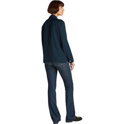 Tommy Hilfiger Damen Hemd Soft Viscose Regular Fit, Blau (Dark Night Navy), 38 Tommy Hilfiger Damen Hemd Soft Viscose Regular Fit, Blau (Dark Night Navy), 38