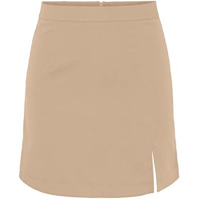 PIECES Damen Pcthelma Hw Skirt Noos Rock, Irish Cream, L EU PIECES Damen Pcthelma Hw Skirt Noos Rock, Irish Cream, L EU