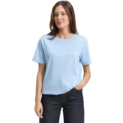TOM TAILOR Basic T-Shirt mit Herz-Print TOM TAILOR Basic T-Shirt mit Herz-Print