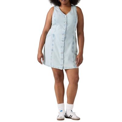 Levi's Damen Pl Vianna Sl Dress Lässiges Kleid, Never Going to Chang, 3XL Größen Levi's Damen Pl Vianna Sl Dress Lässiges Kleid, Never Going to Chang, 3XL Größen